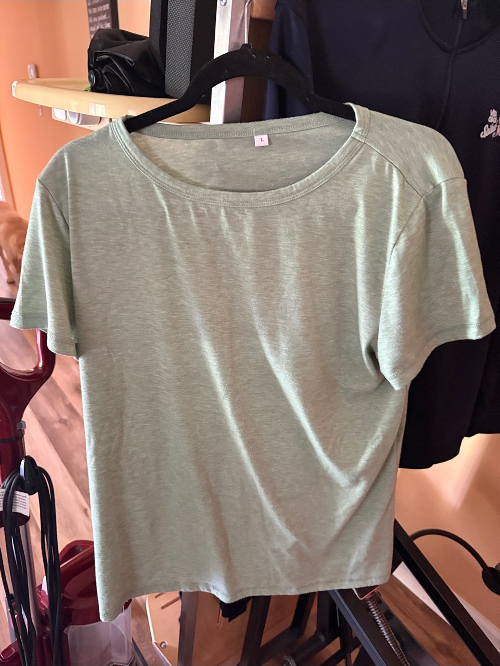 Amazon Essentials Short Sleeve Tee in Light Sage